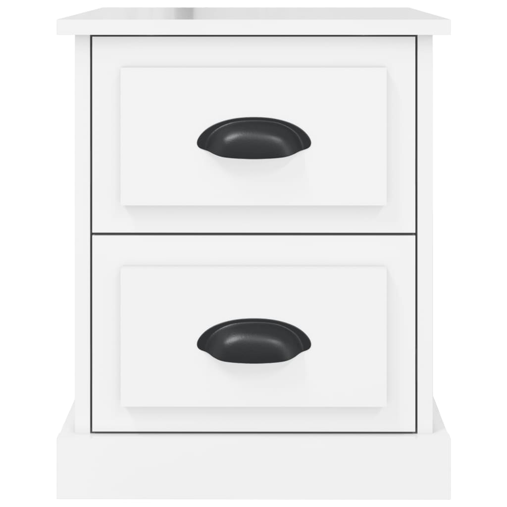 Bedside Cabinet 39X39X47.5 Cm Engineered Wood