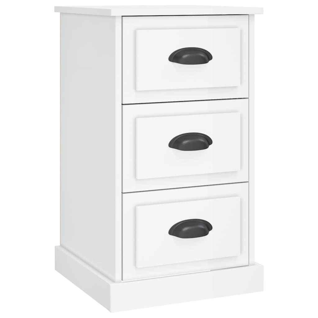 Bedside Cabinet 39X39X67 Cm Engineered Wood