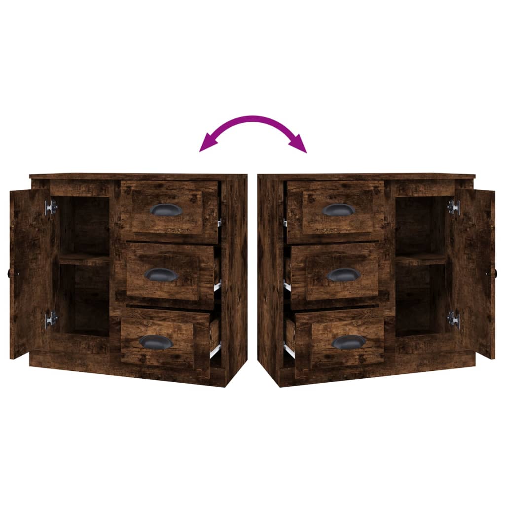 Sideboard 70X35.5X67.5 Cm Engineered Wood