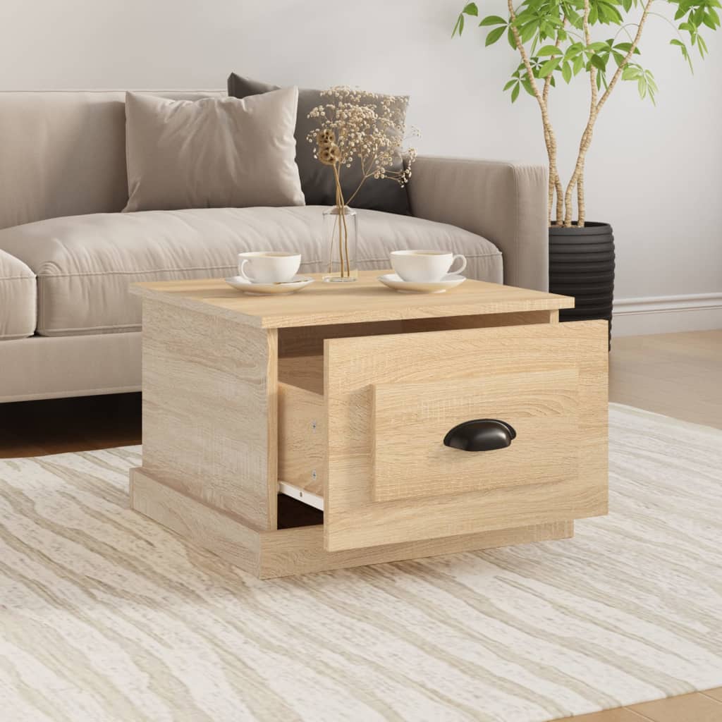 Coffee Table 50X50X35 Cm Engineered Wood