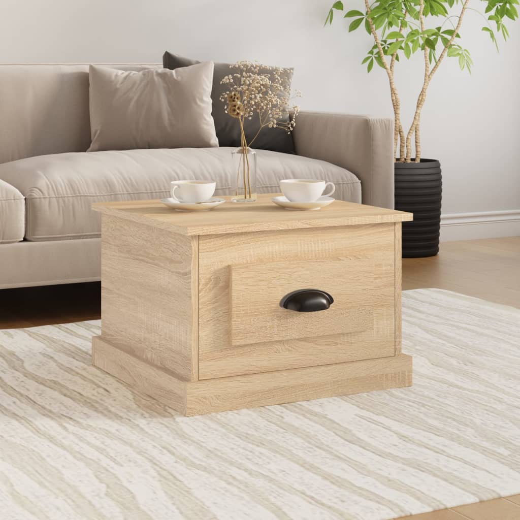 Coffee Table 50X50X35 Cm Engineered Wood
