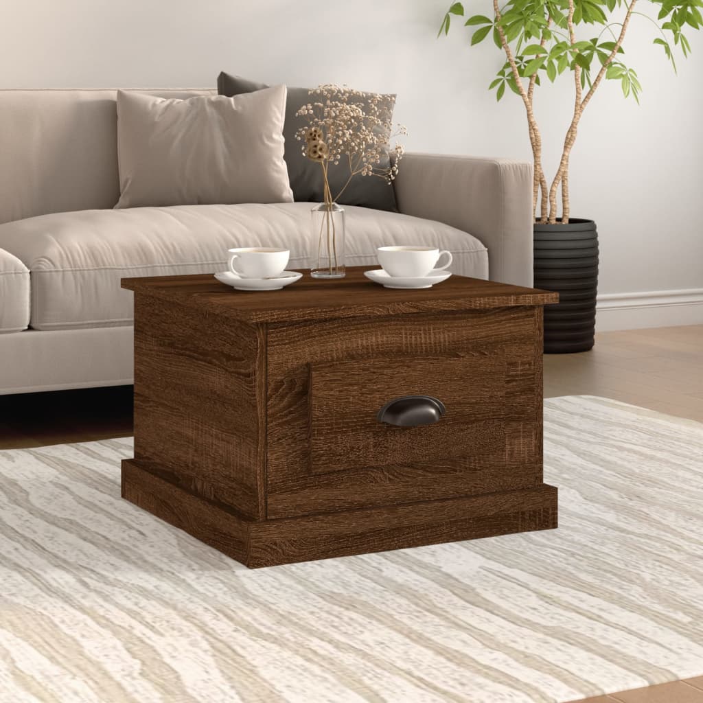 Coffee Table 50X50X35 Cm Engineered Wood