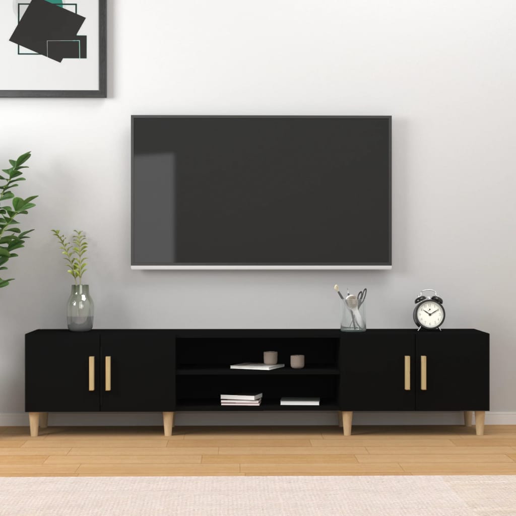Tv Cabinet 180X31.5X40 Cm Engineered Wood