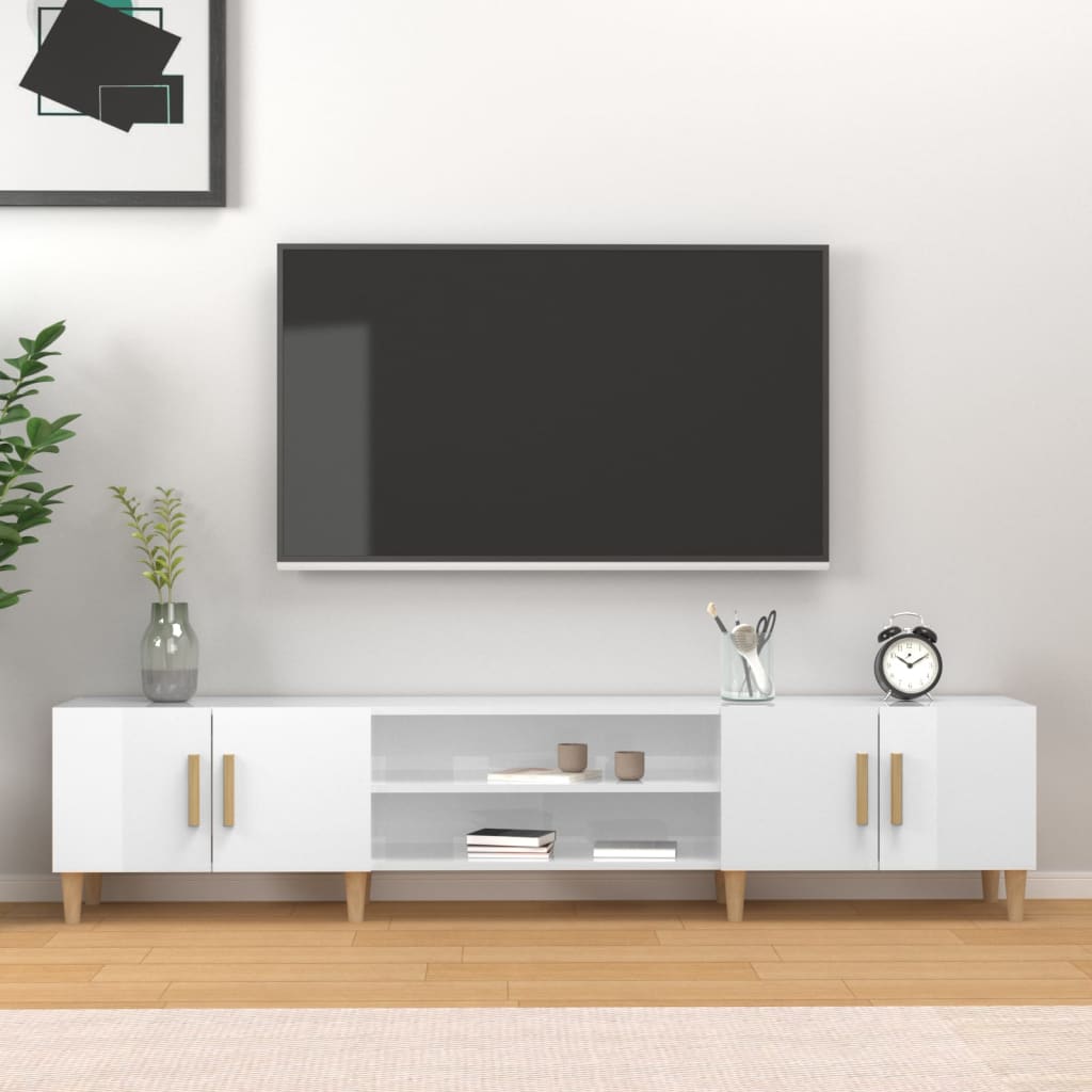 Tv Cabinet 180X31.5X40 Cm Engineered Wood