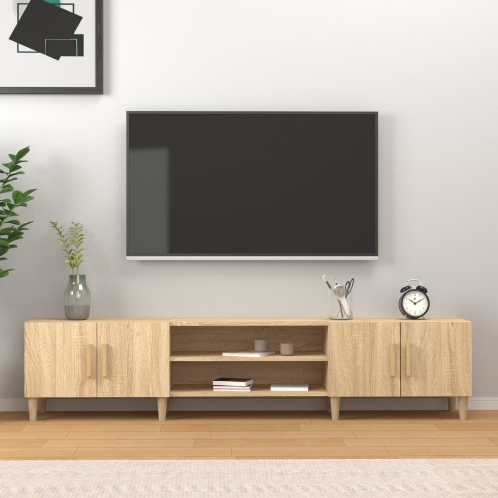 Tv Cabinet 180X31.5X40 Cm Engineered Wood