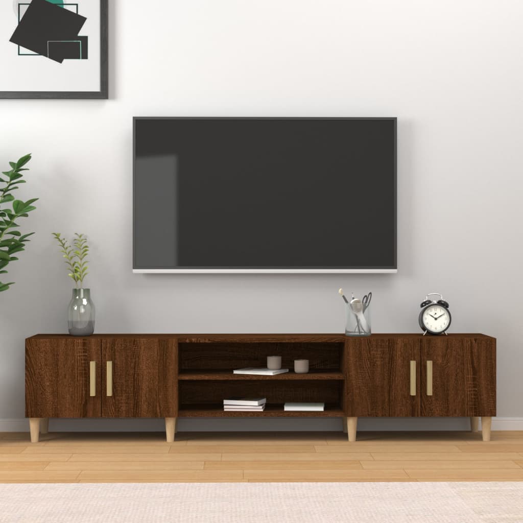 Tv Cabinet 180X31.5X40 Cm Engineered Wood