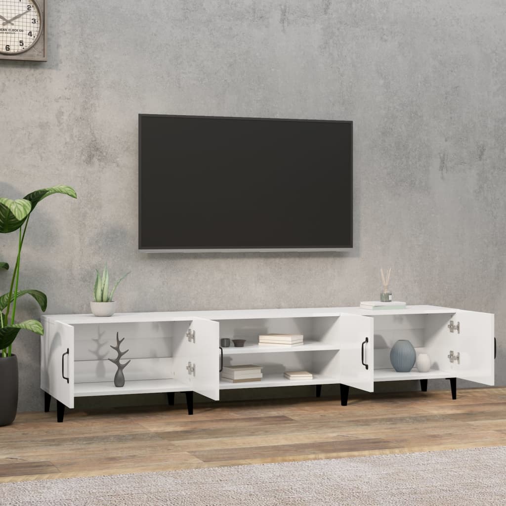 Tv Cabinet 180X31.5X40 Cm Engineered Wood
