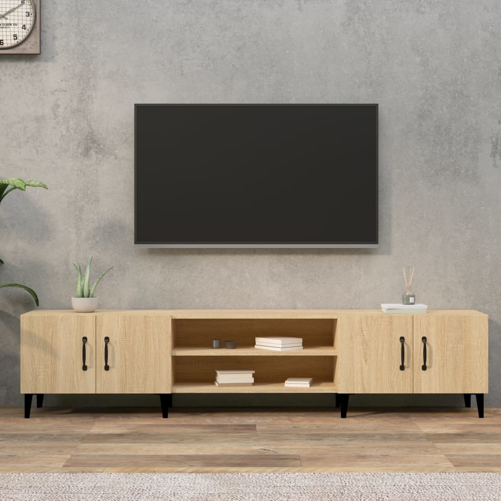 Tv Cabinet 180X31.5X40 Cm Engineered Wood