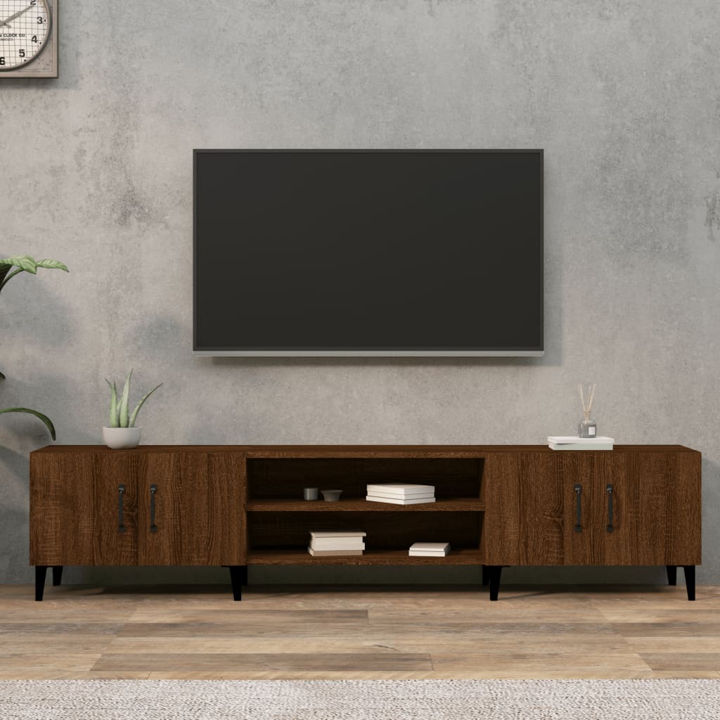 Tv Cabinet 180X31.5X40 Cm Engineered Wood