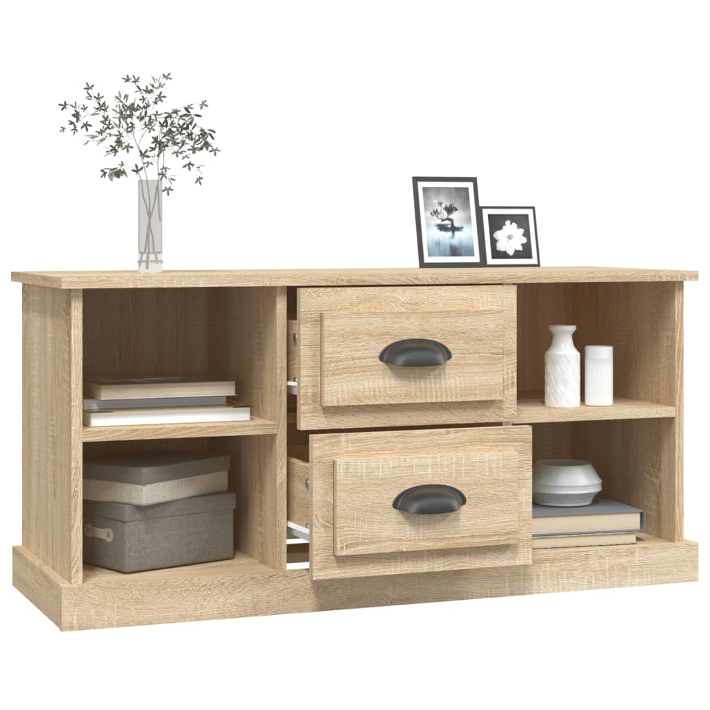 Tv Cabinet 99.5X35.5X48 Cm Engineered Wood