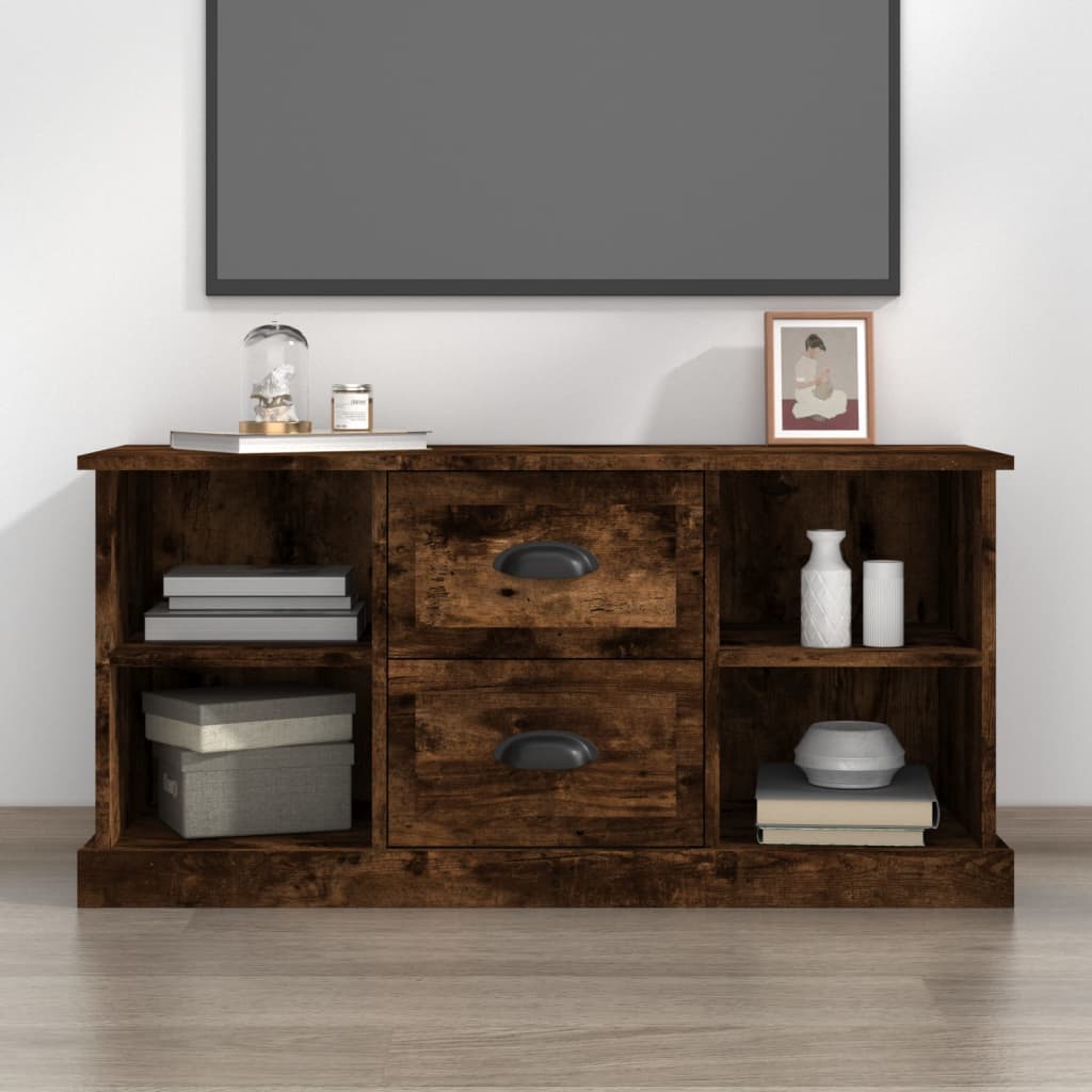 Tv Cabinet 99.5X35.5X48 Cm Engineered Wood