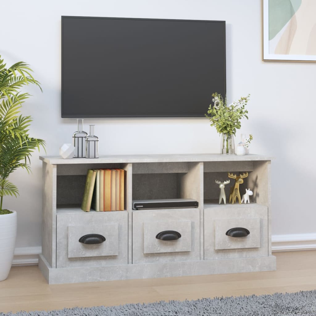 Tv Cabinet 100X35X50 Cm Engineered Wood