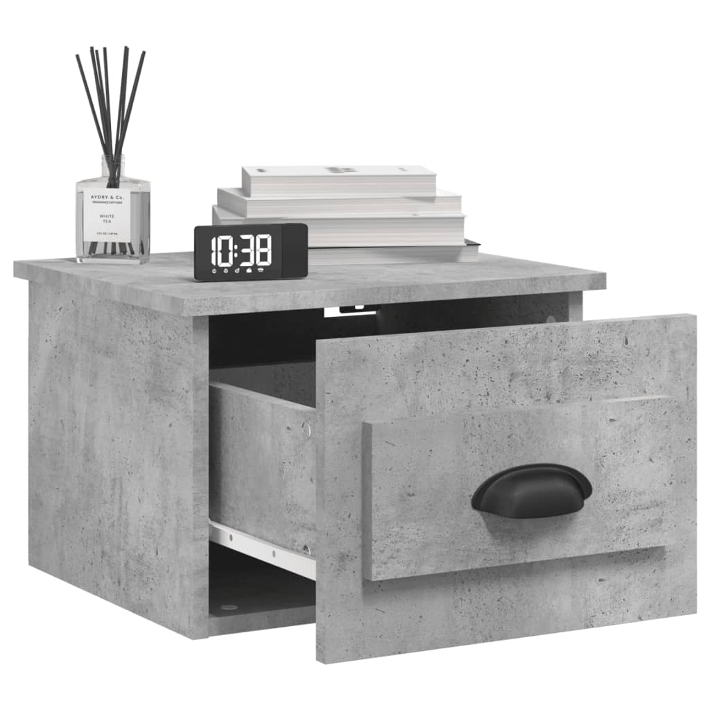 Wall-Mounted Bedside Cabinet 41.5X36X28Cm