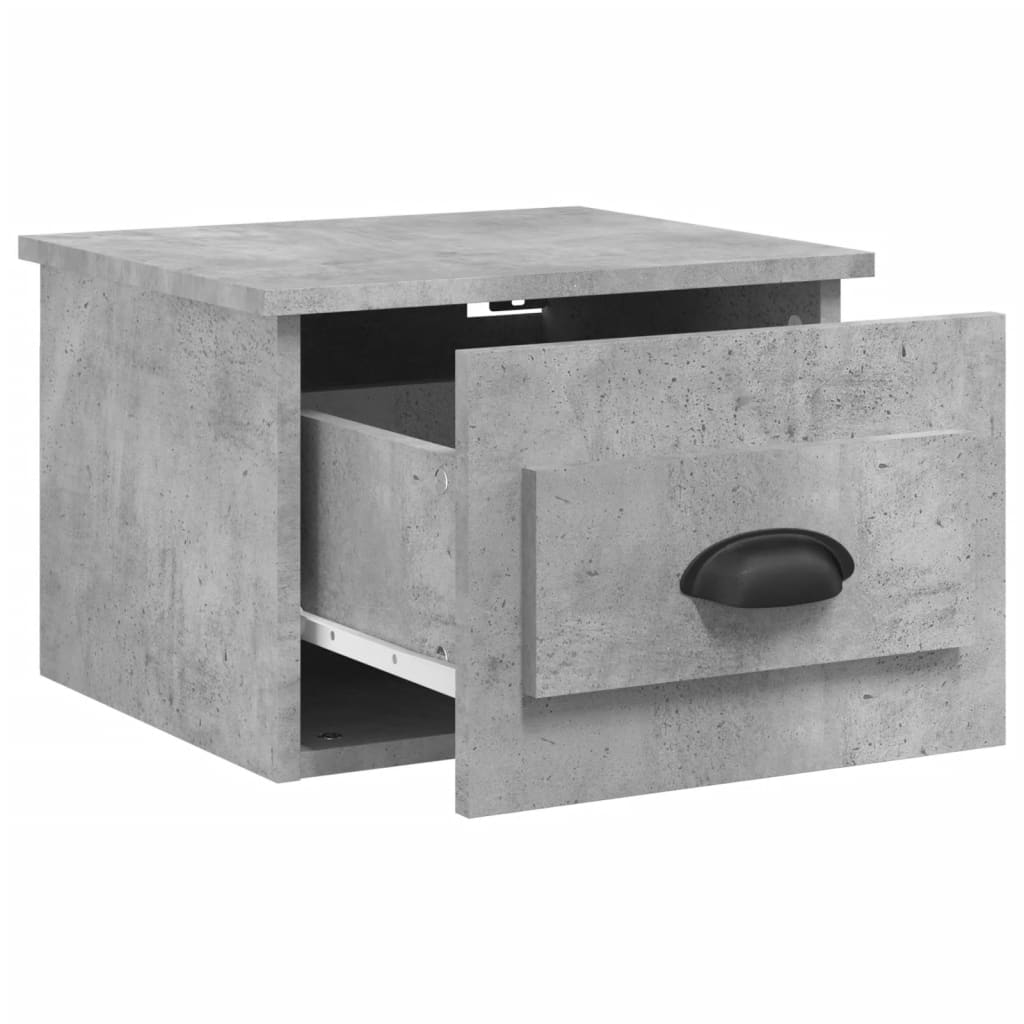 Wall-Mounted Bedside Cabinet 41.5X36X28Cm
