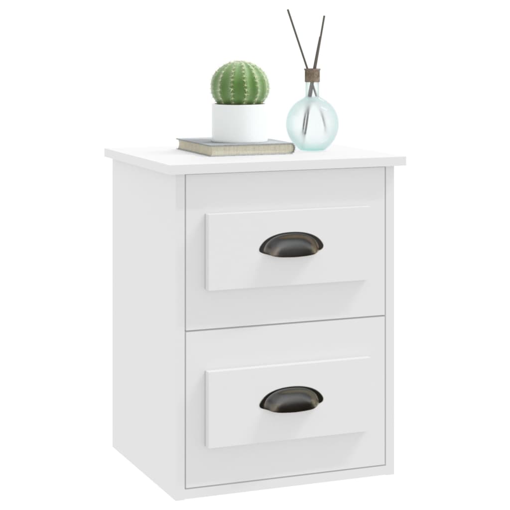 Wall-Mounted Bedside Cabinet 41.5X36X53Cm
