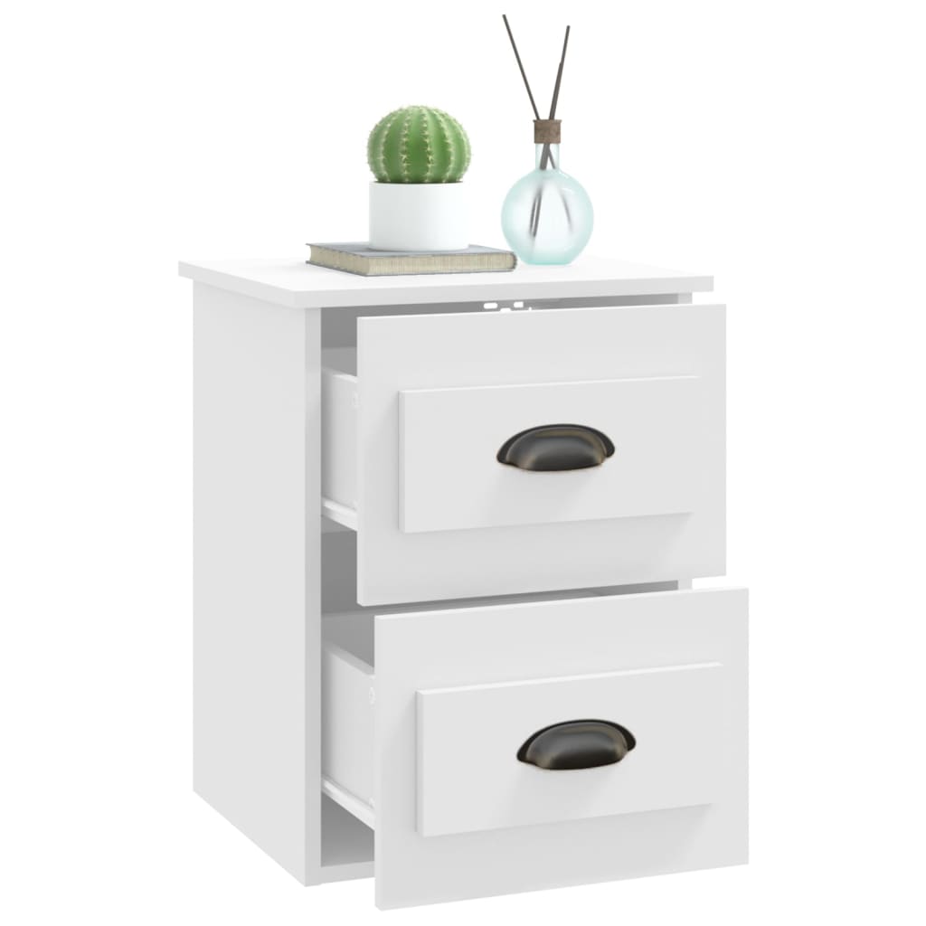 Wall-Mounted Bedside Cabinet 41.5X36X53Cm