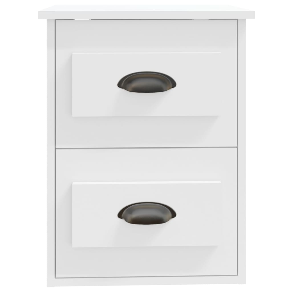 Wall-Mounted Bedside Cabinet 41.5X36X53Cm