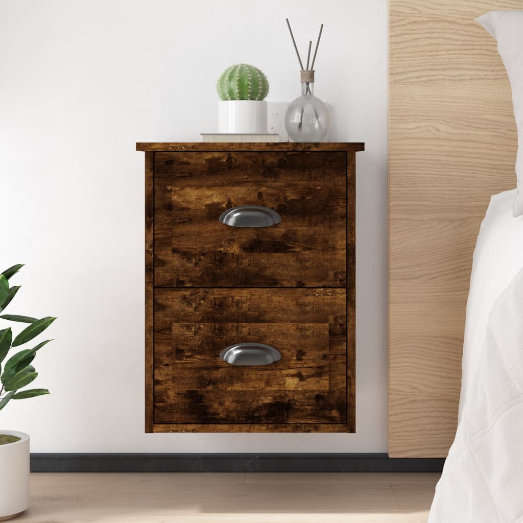 Wall-Mounted Bedside Cabinet 41.5X36X53Cm