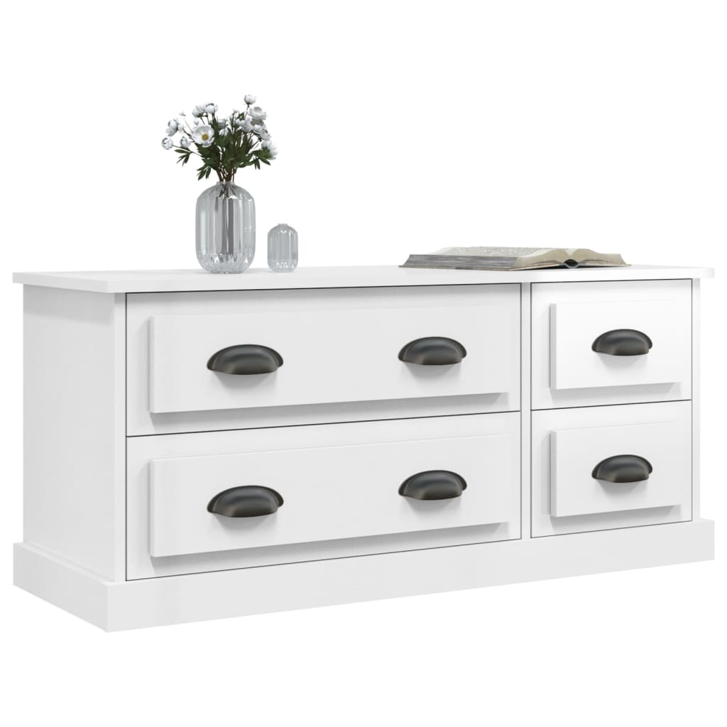 Tv Cabinet 100X35.5X45 Cm Engineered Wood