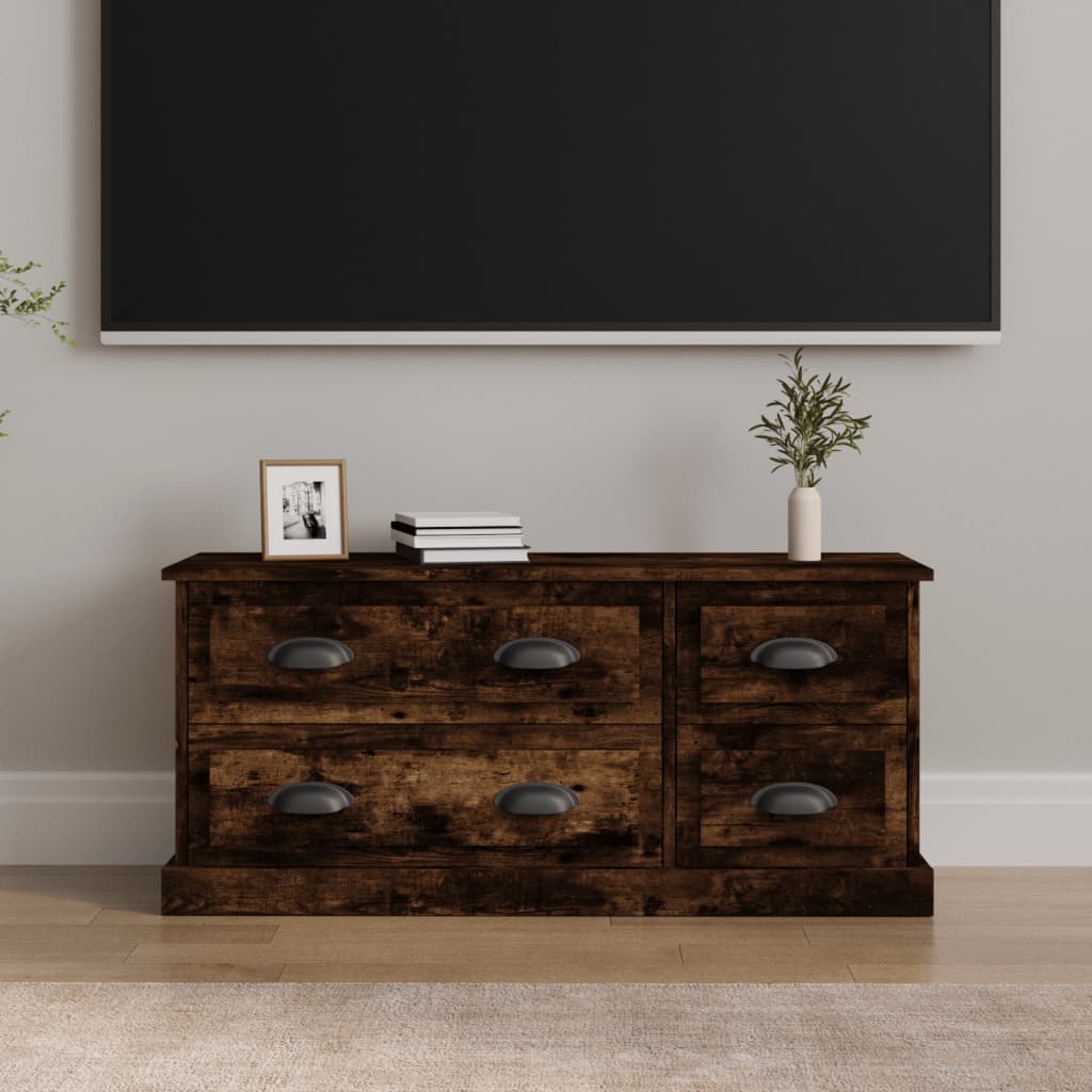 Tv Cabinet 100X35.5X45 Cm Engineered Wood