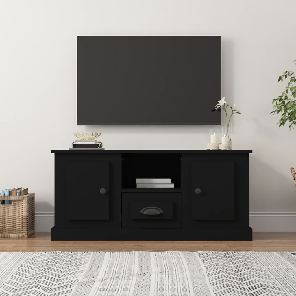 Tv Cabinet 100X35.5X45 Cm Engineered Wood