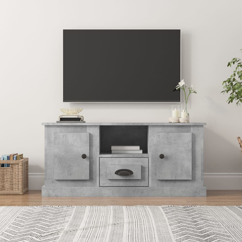 Tv Cabinet 100X35.5X45 Cm Engineered Wood