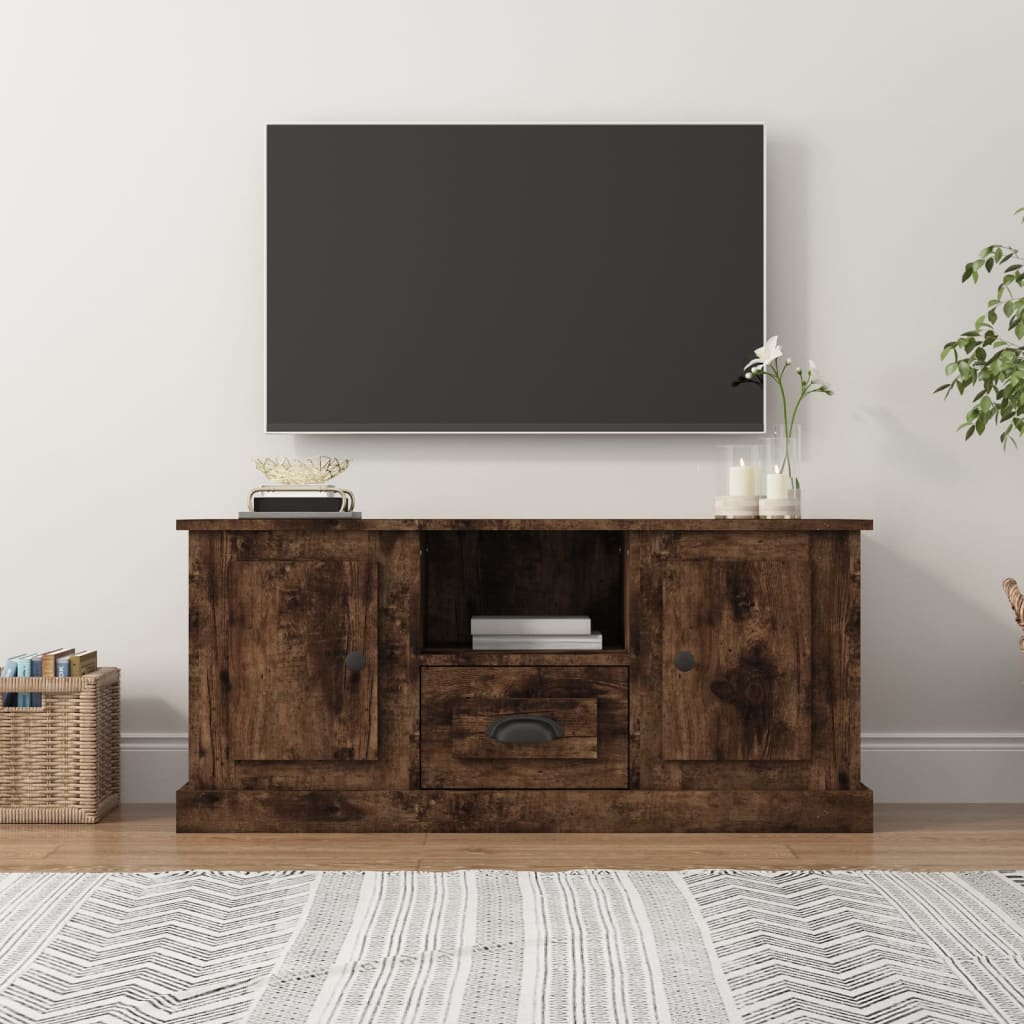 Tv Cabinet 100X35.5X45 Cm Engineered Wood