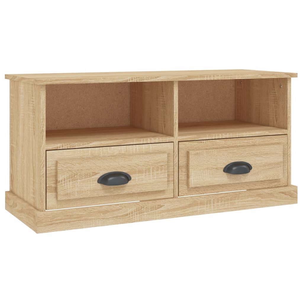 Tv Cabinet 93X35.5X45 Cm Engineered Wood