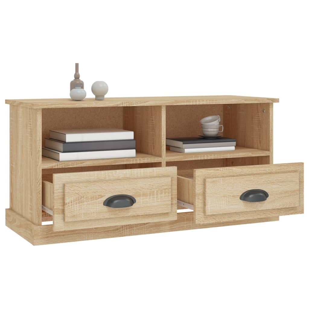 Tv Cabinet 93X35.5X45 Cm Engineered Wood