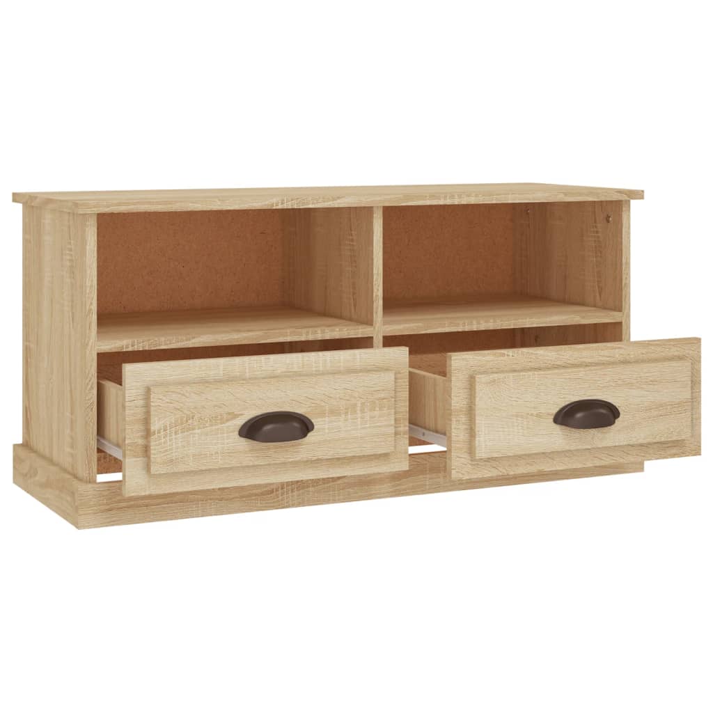 Tv Cabinet 93X35.5X45 Cm Engineered Wood