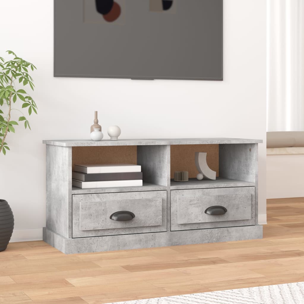 Tv Cabinet 93X35.5X45 Cm Engineered Wood