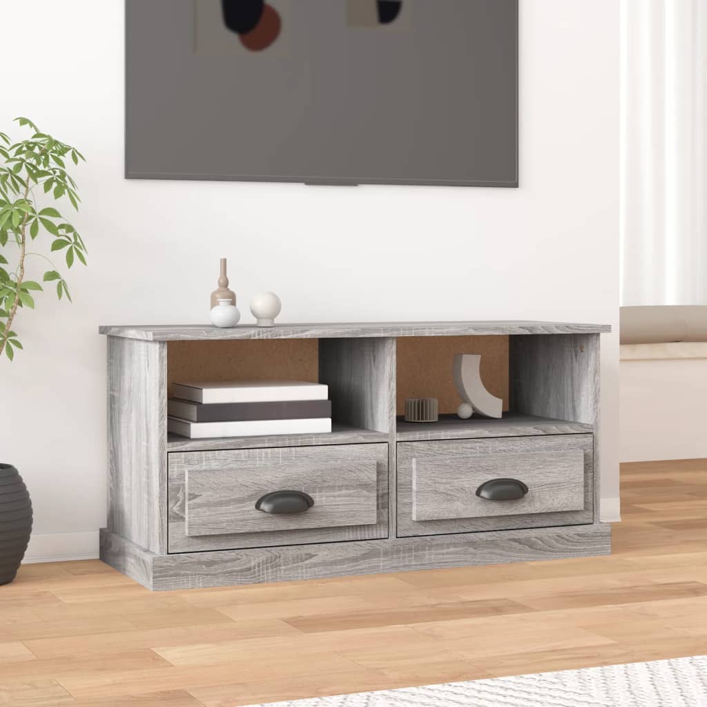 Tv Cabinet 93X35.5X45 Cm Engineered Wood