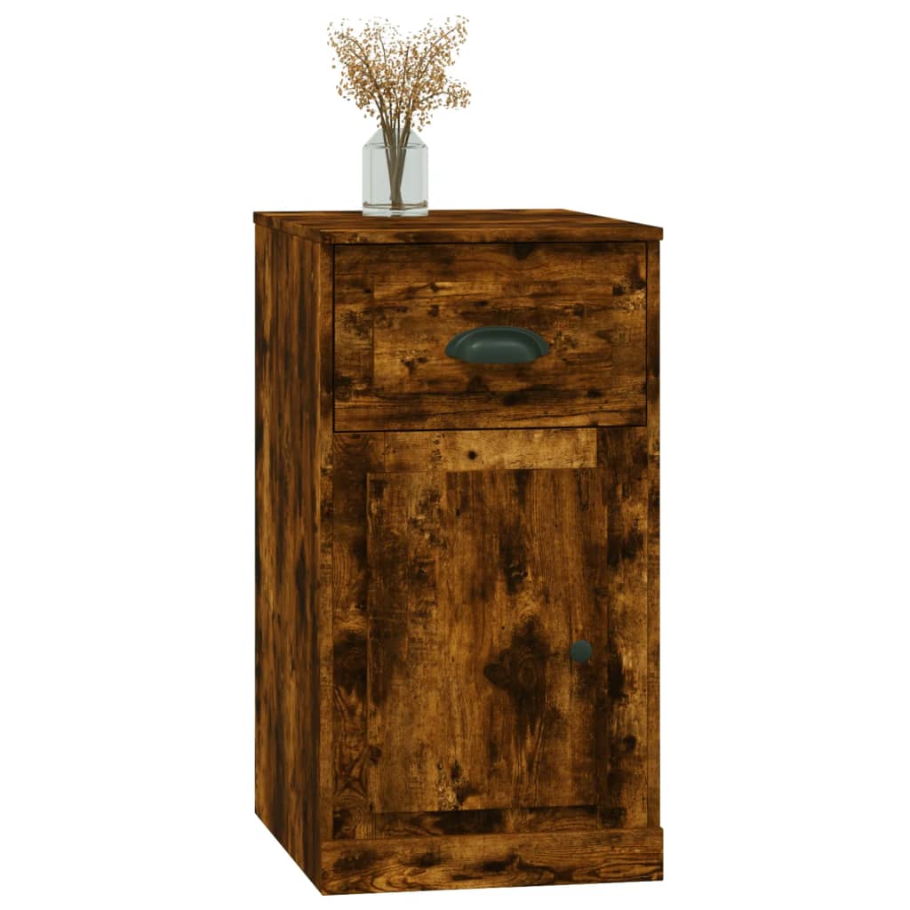 Side Cabinet With Drawer 40X50X75 Cm Engineered Wood