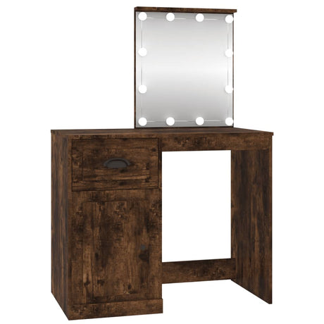 Dressing Table 90X50X132.5 Cm Engineered Wood