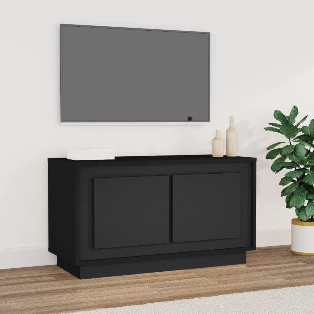 Tv Cabinet 80X35X45 Cm Engineered Wood