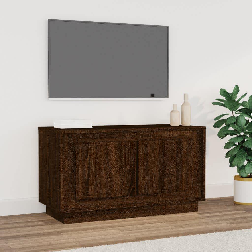 Tv Cabinet 80X35X45 Cm Engineered Wood