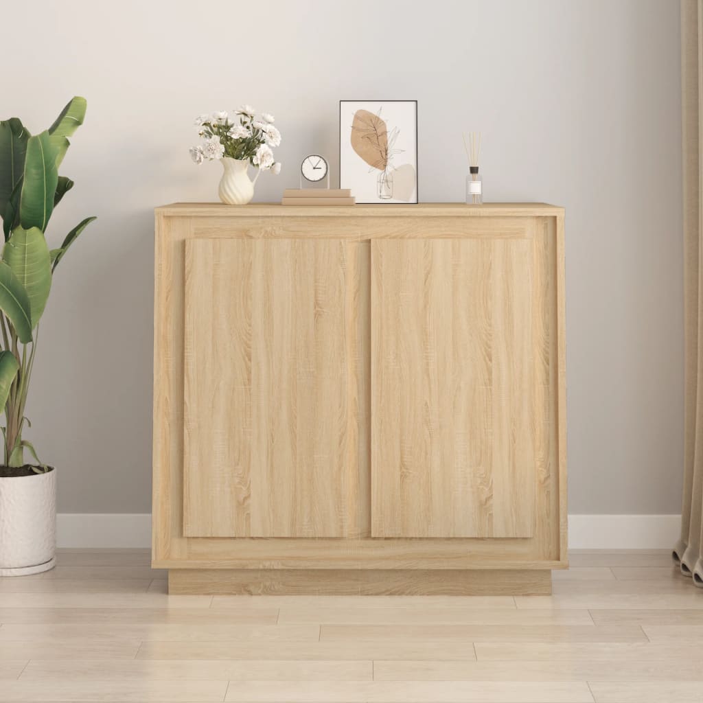 Sideboard 80X34X75 Cm Engineered Wood