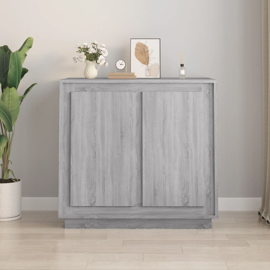 Sideboard 80X34X75 Cm Engineered Wood