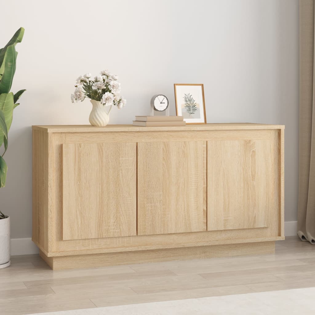 Sideboard 102X35X55 Cm Engineered Wood