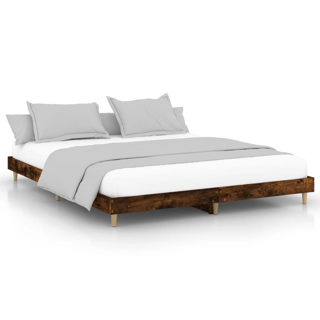 Bed Frame Without Mattress Engineered Wood