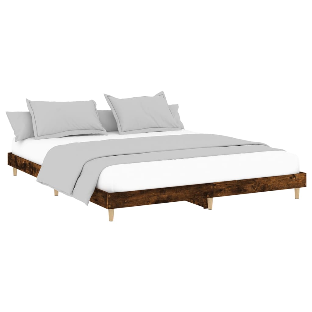 Bed Frame Without Mattress Engineered Wood
