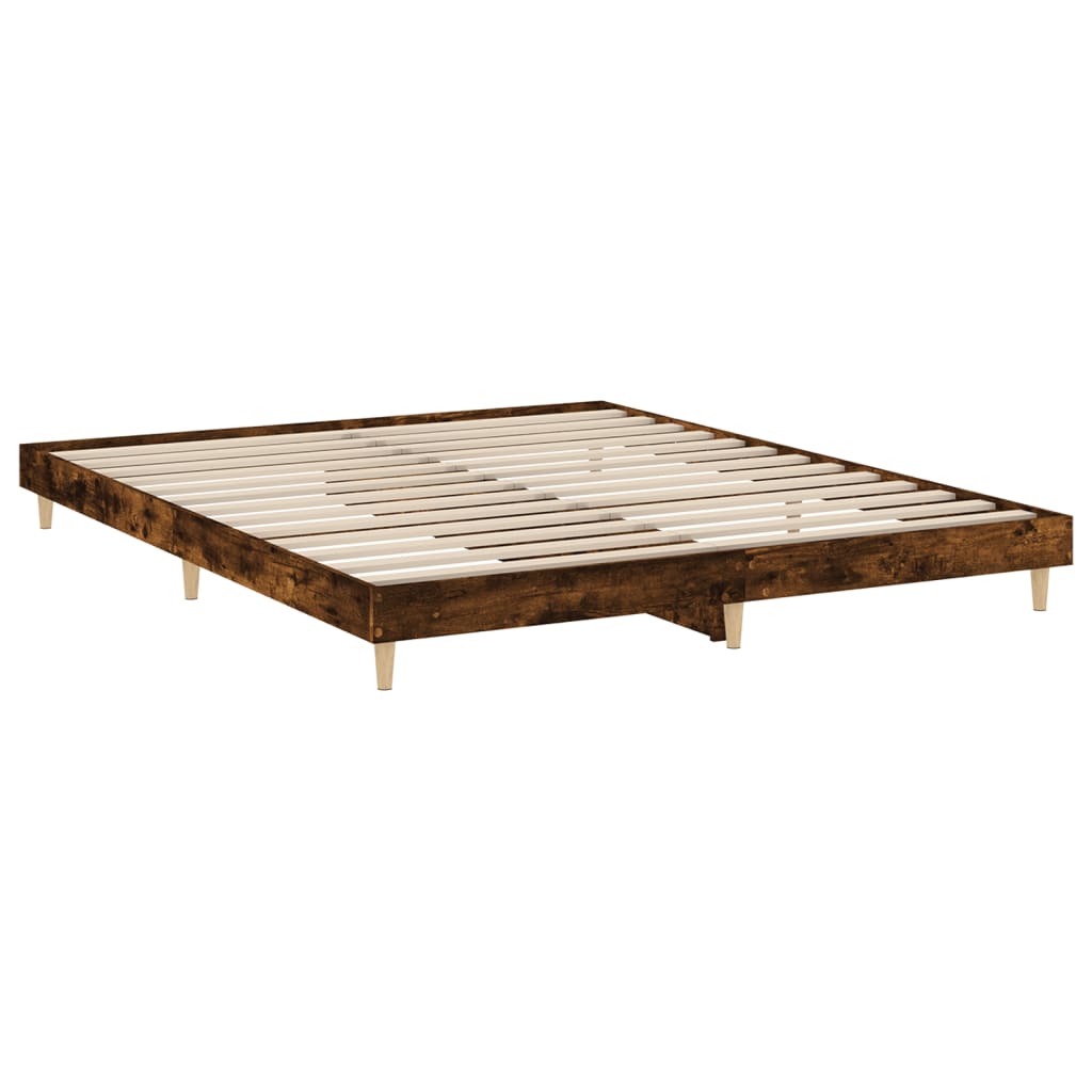 Bed Frame Without Mattress Engineered Wood