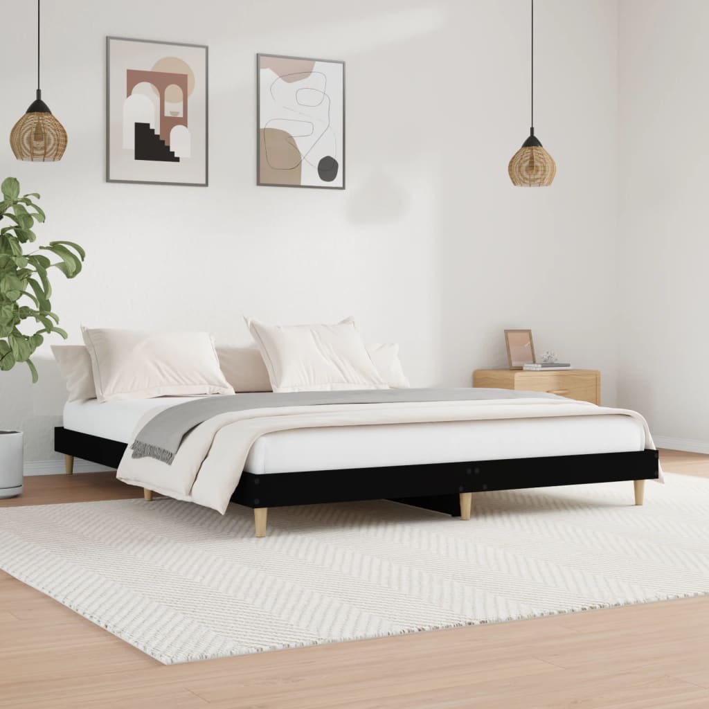 Bed Frame Without Mattress Engineered Wood