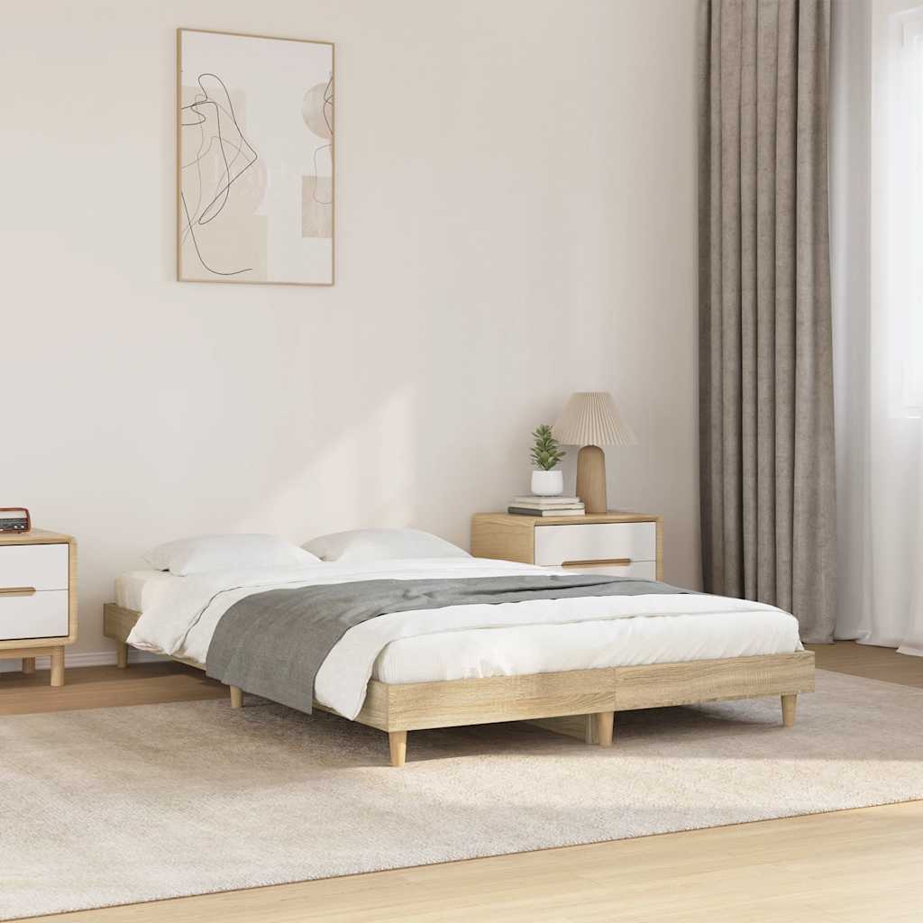 Bed Frame Without Mattress Engineered Wood