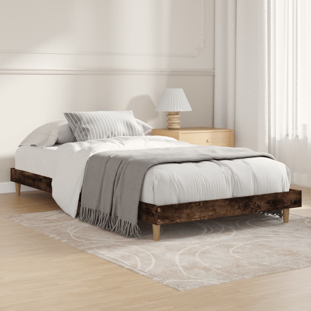 Bed Frame Without Mattress Engineered Wood
