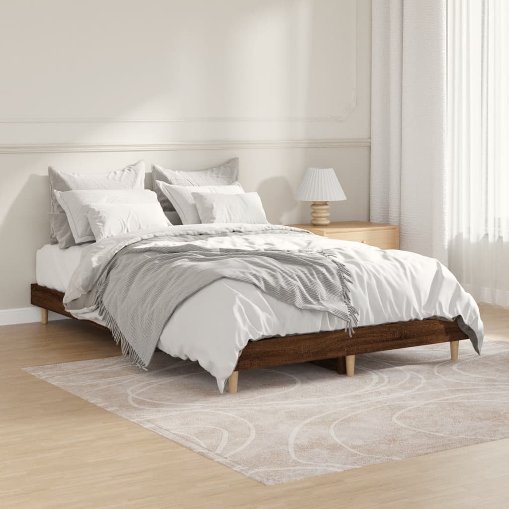 Bed Frame Without Mattress Engineered Wood