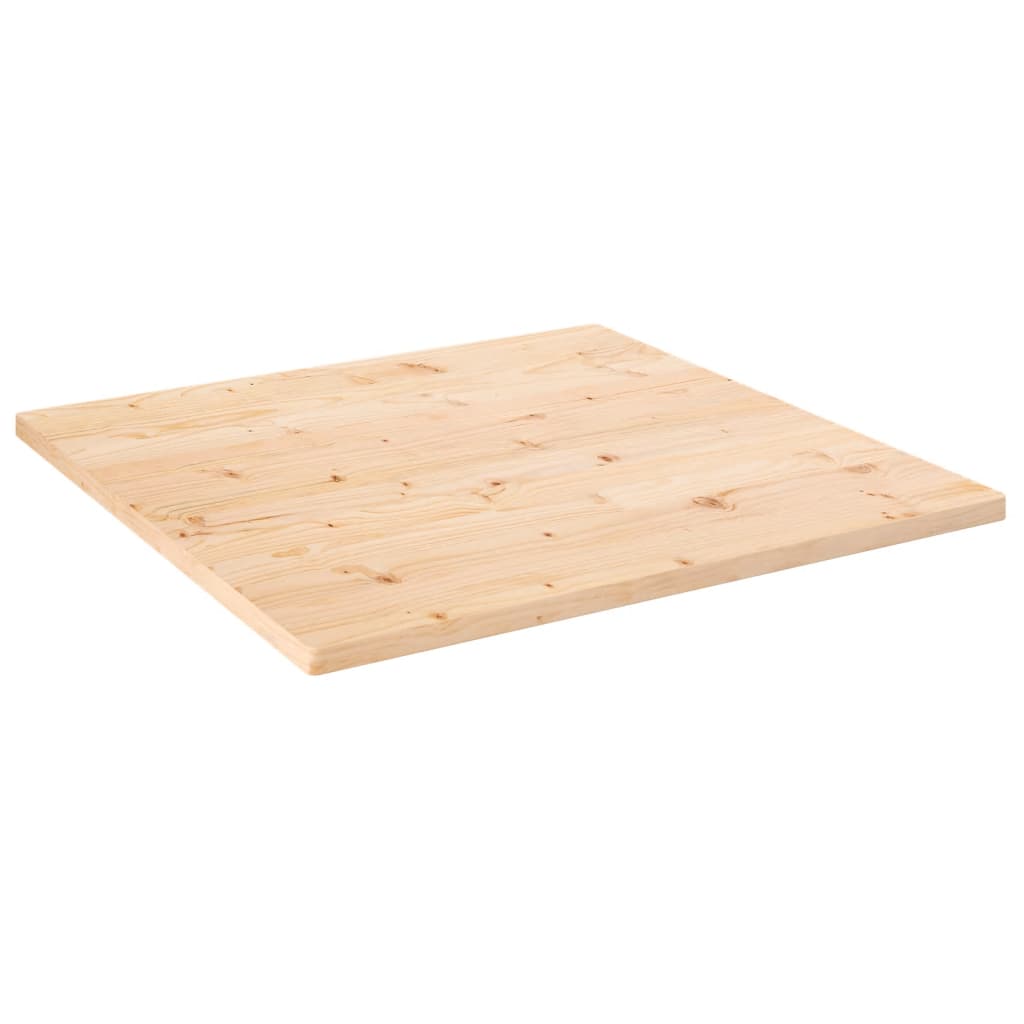 Table Top Solid Wood Pine Square