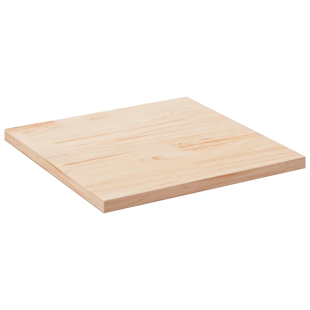 Table Top Solid Wood Pine Square