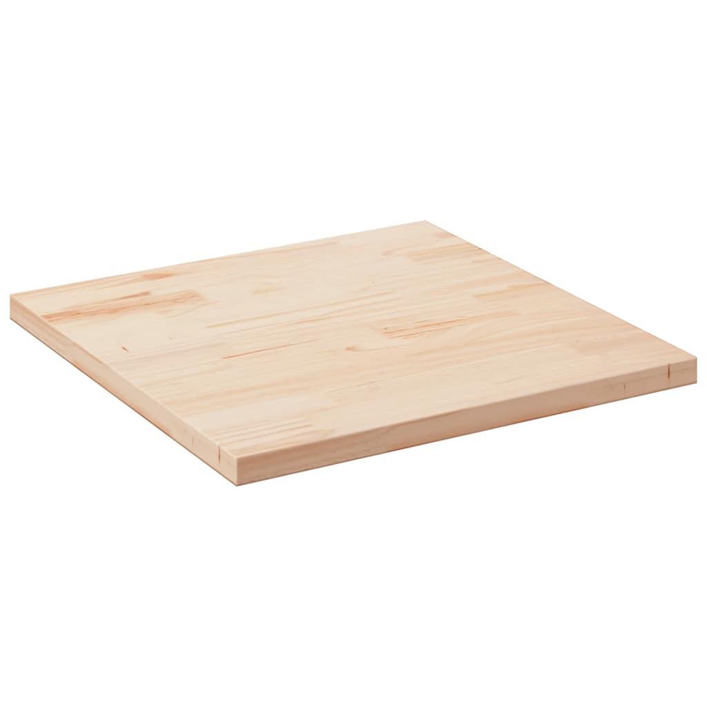 Table Top Solid Wood Pine Square