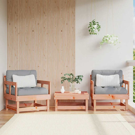 With Cushions Solid Wood Pine
